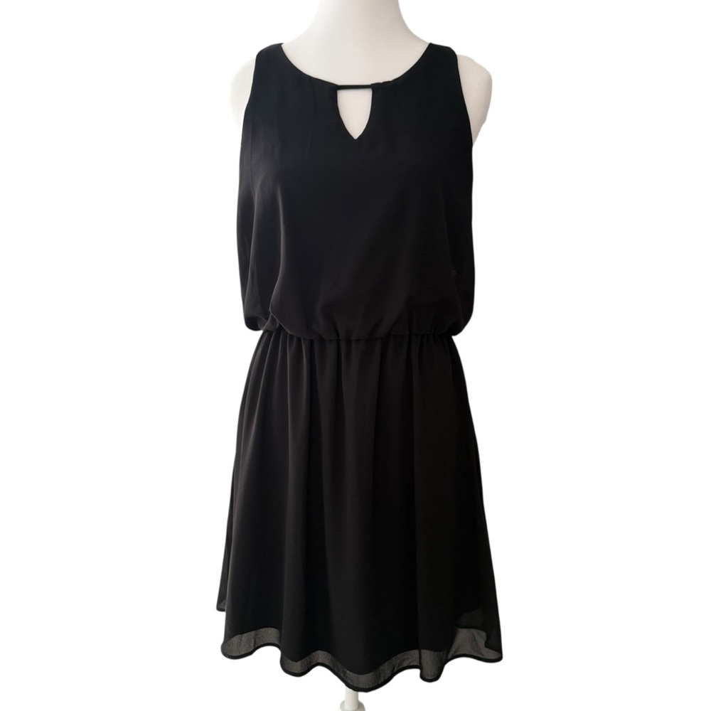 Xhilaration Black Sleeveless Mini Dress Size Medium